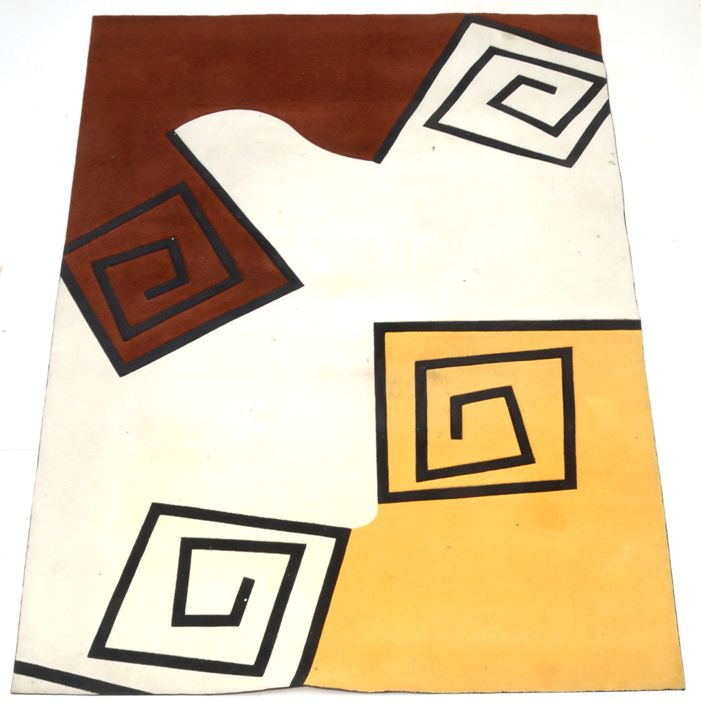 Custom Weave Modern Style Area Rug