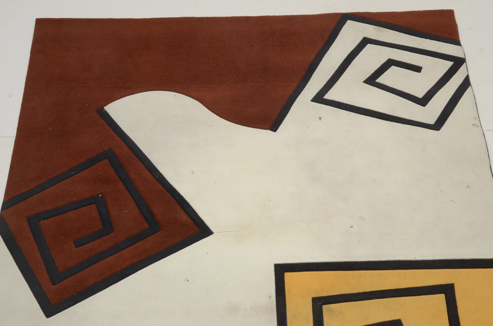 Custom Weave Modern Style Area Rug