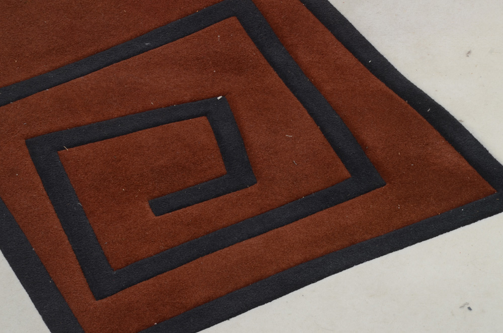 Custom Weave Modern Style Area Rug