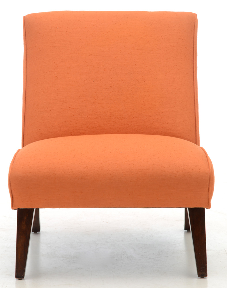 Mid Century Modern Armless Lounge Chairs