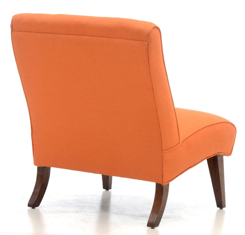 Mid Century Modern Armless Lounge Chairs