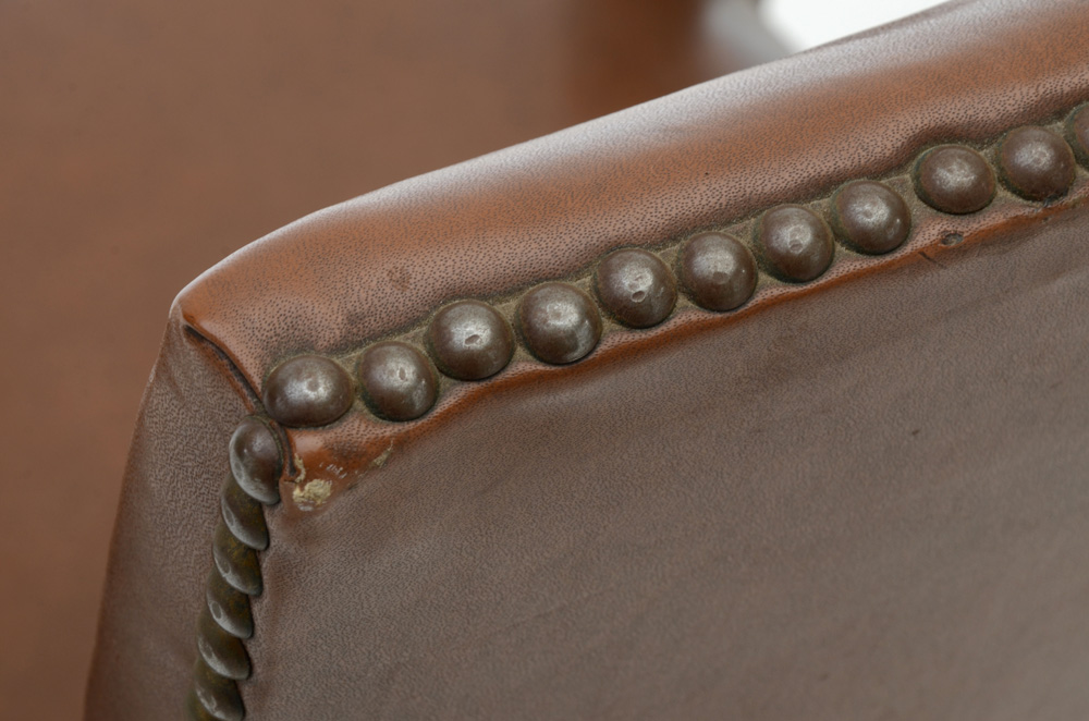 Pair of Vintage Leather Office Chairs