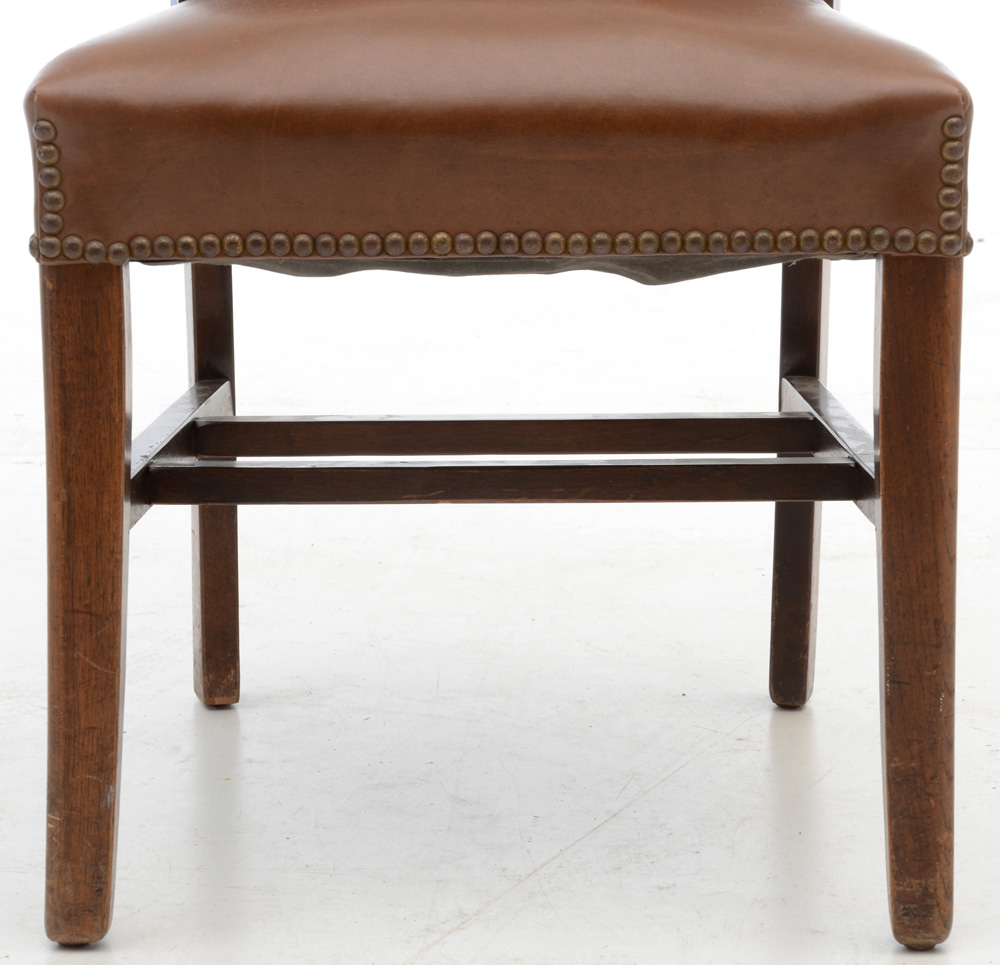 Pair of Vintage Leather Office Chairs