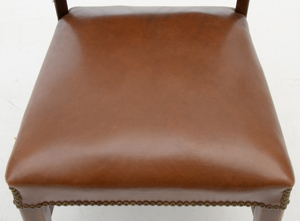 Pair of Vintage Leather Office Chairs