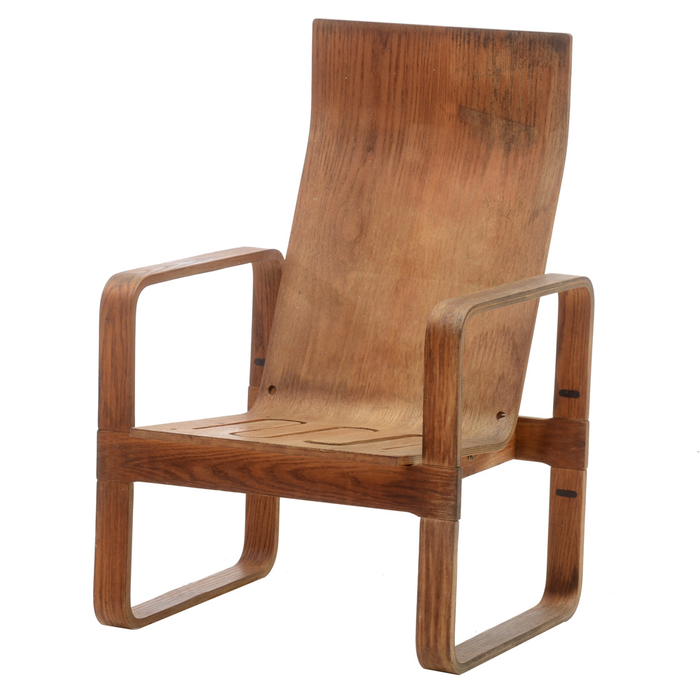 Plywood Lounge Chair by Thonet