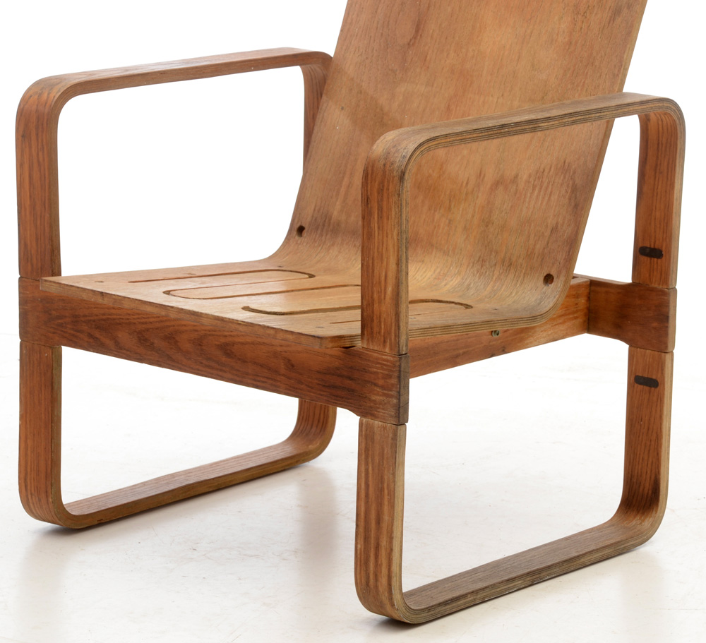 Plywood Lounge Chair by Thonet