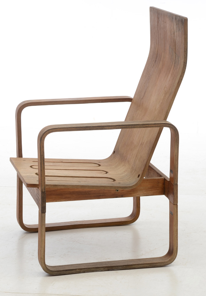 Plywood Lounge Chair by Thonet