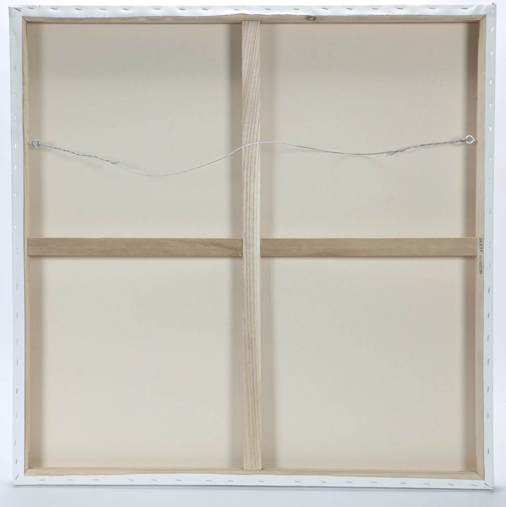 Robbie Kemper Original Acrylic on Canvas "Silver & Gold"