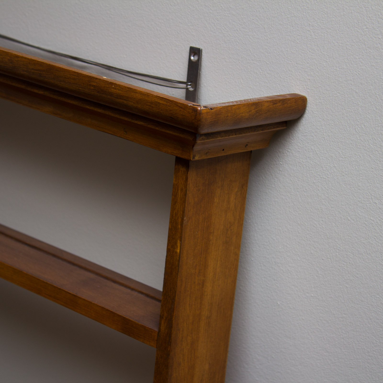 Vintage O'Hearn Sugar Maple Hanging Wall Desk