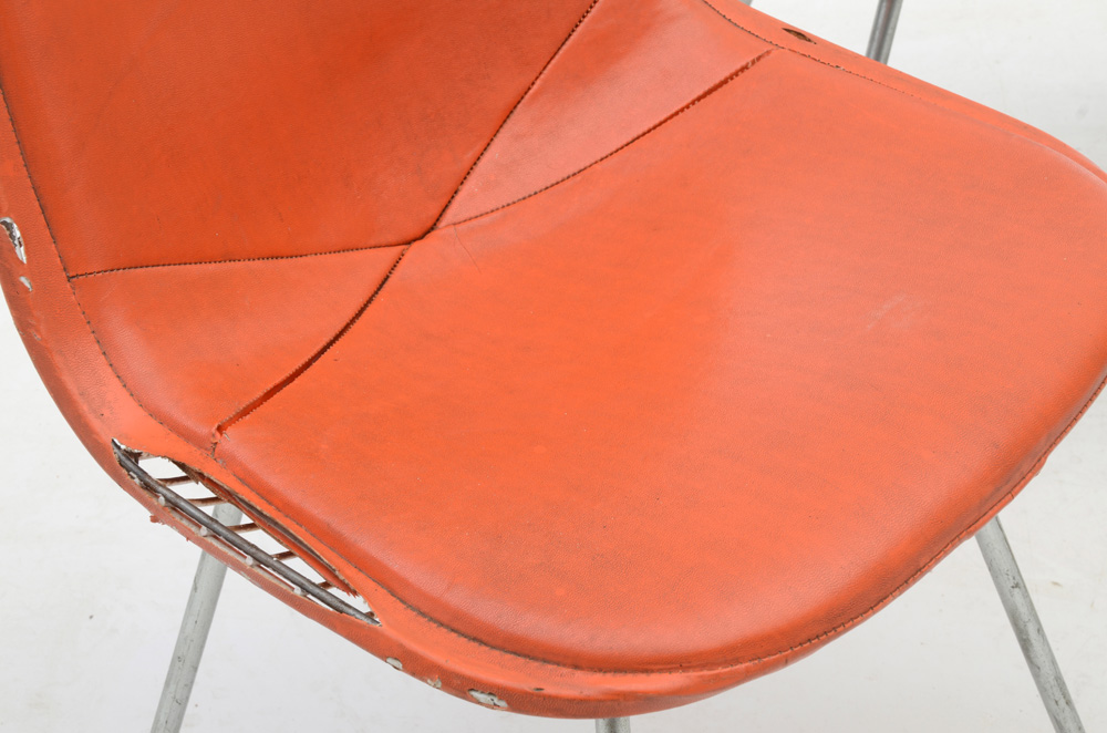 Set of Four Herman Miller Wire Grid Chairs by Charles Eames