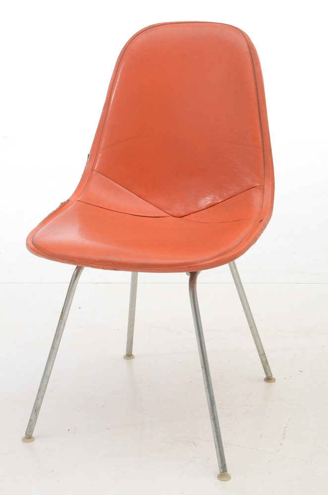 Set of Four Herman Miller Wire Grid Chairs by Charles Eames