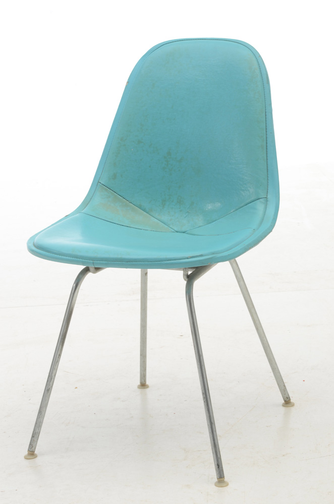 Set of Four Herman Miller Wire Grid Chairs by Charles Eames