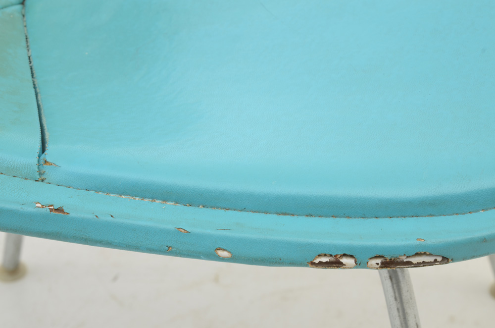 Set of Four Herman Miller Wire Grid Chairs by Charles Eames