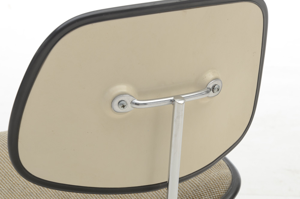 Upholstered "DCM" Chair by Eames for Herman Miller