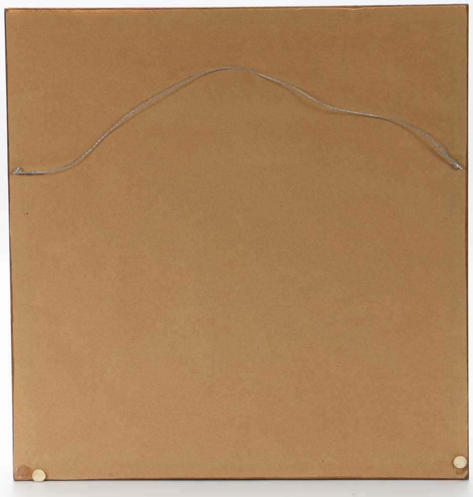 Vintage "Old Dutch" Framed Beer Advertising Lithograph Print