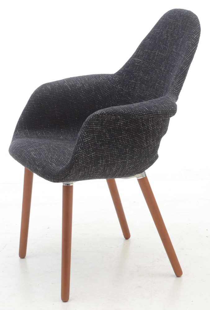 Pair of Poly & Bark "Organic" Armchairs