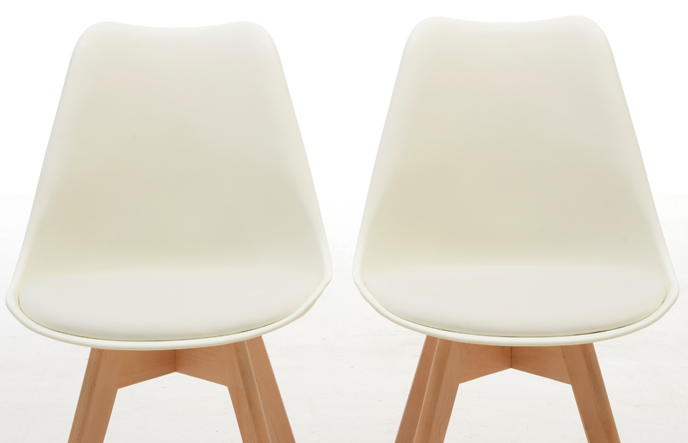 Pair of Wade Logan "Dakota" Side Chairs in White
