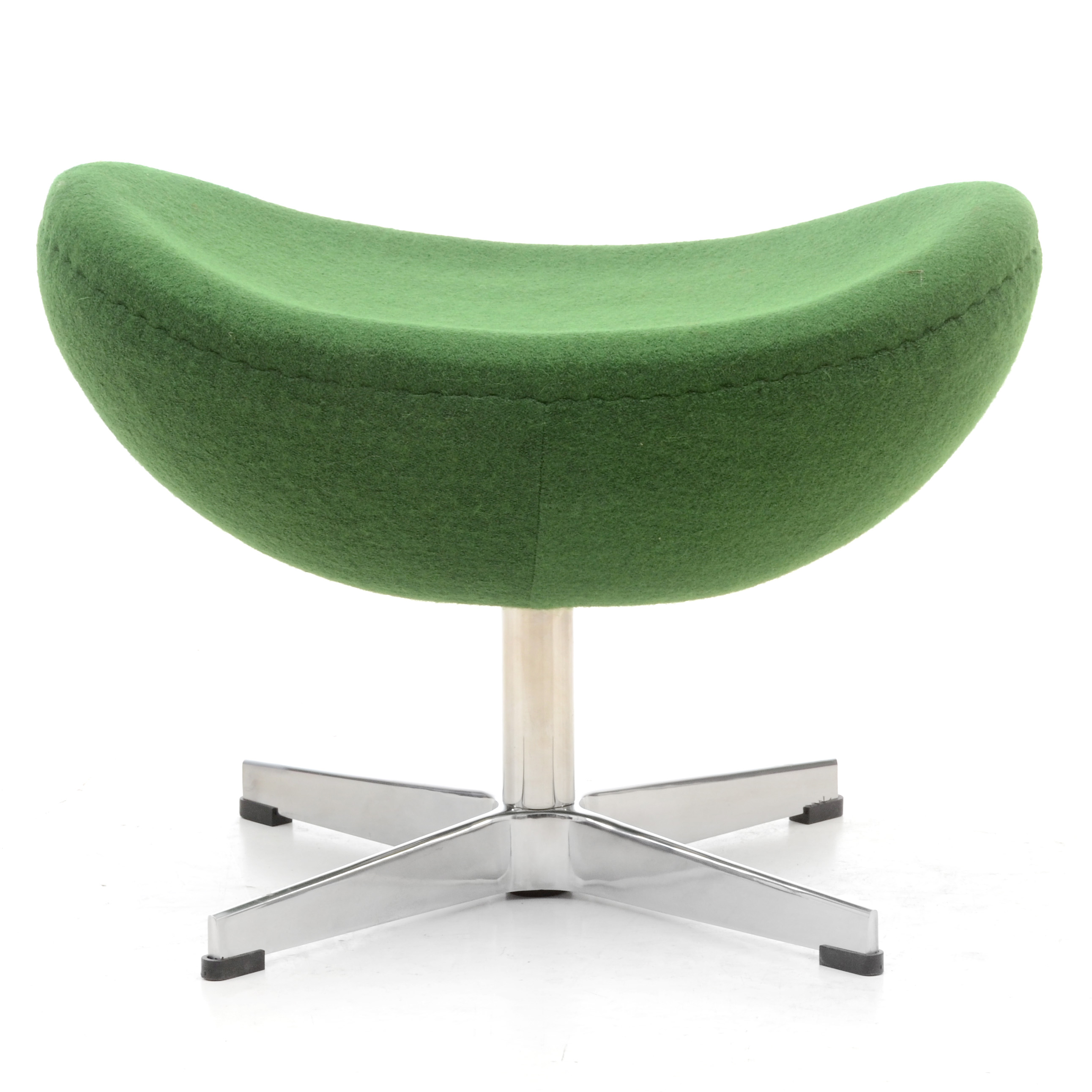 Modernist Footstool in Green
