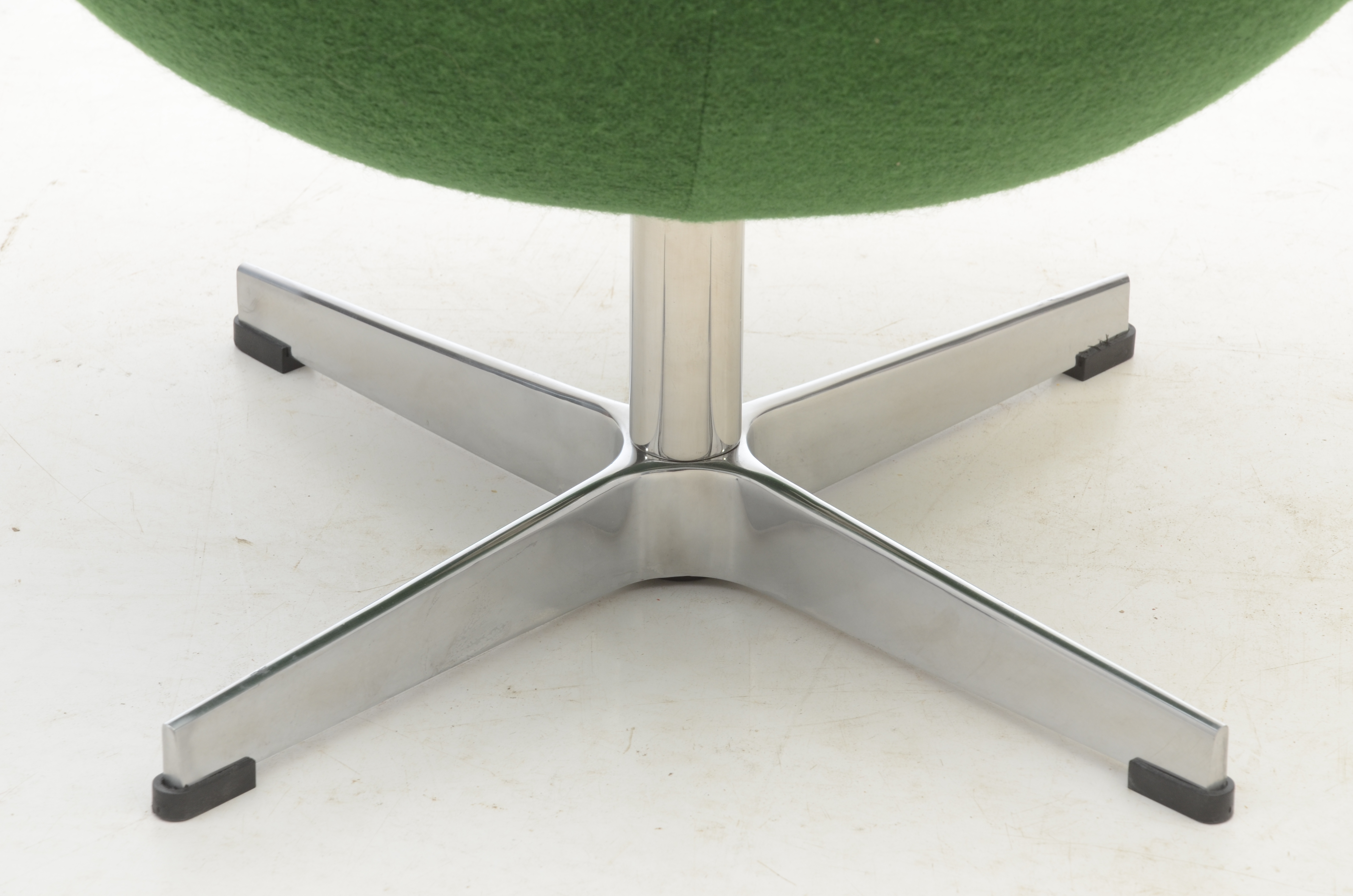 Modernist Footstool in Green