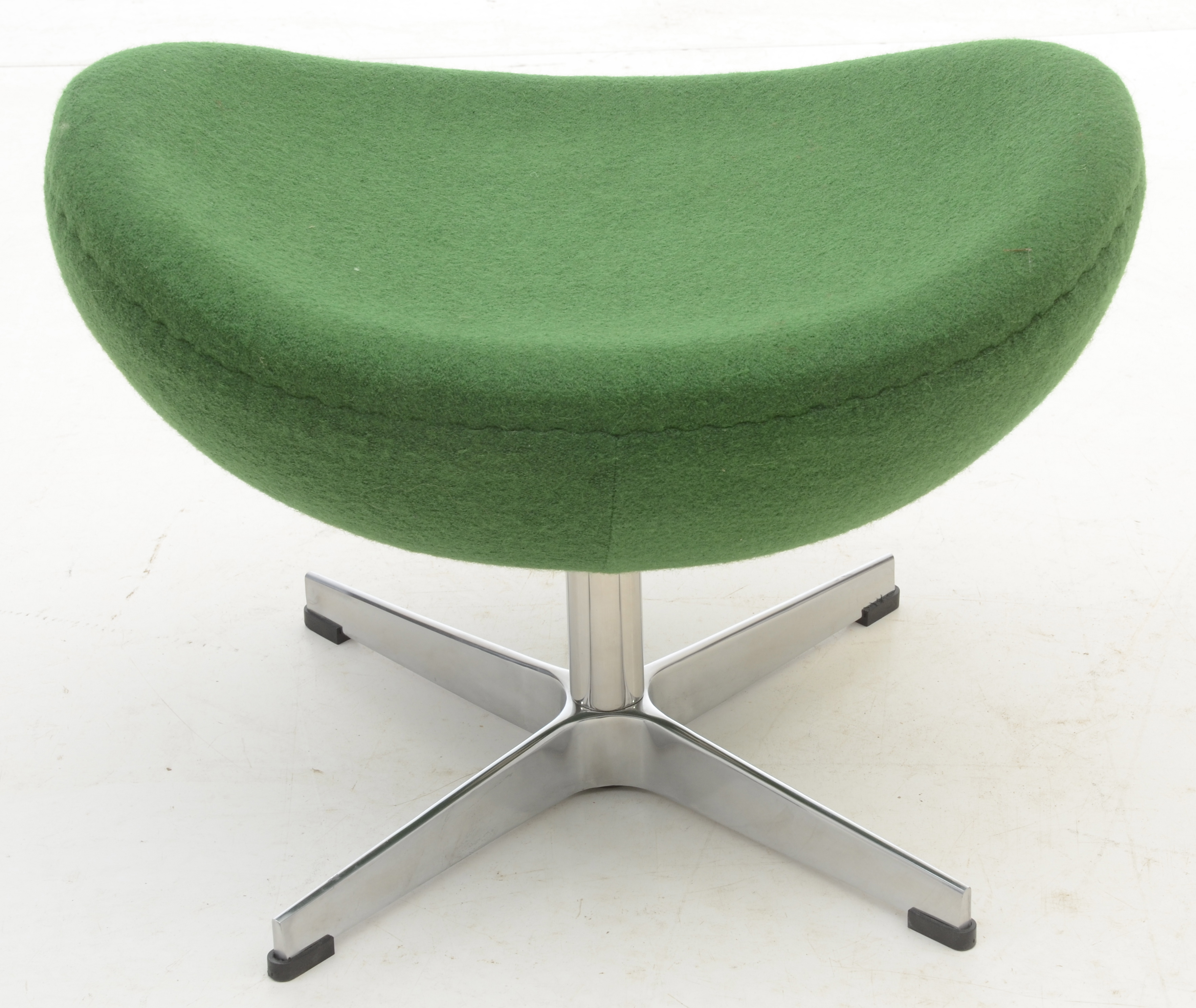 Modernist Footstool in Green