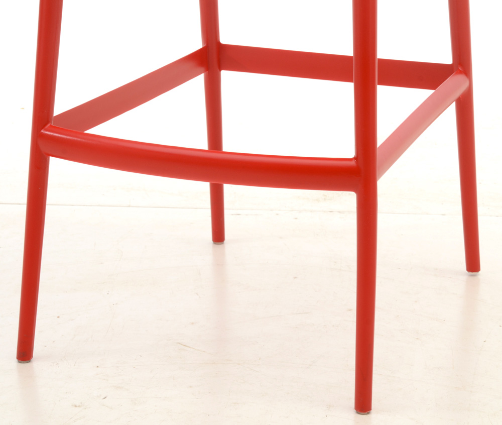 Modway "Entangled" Bar Stool and Chairs in Red