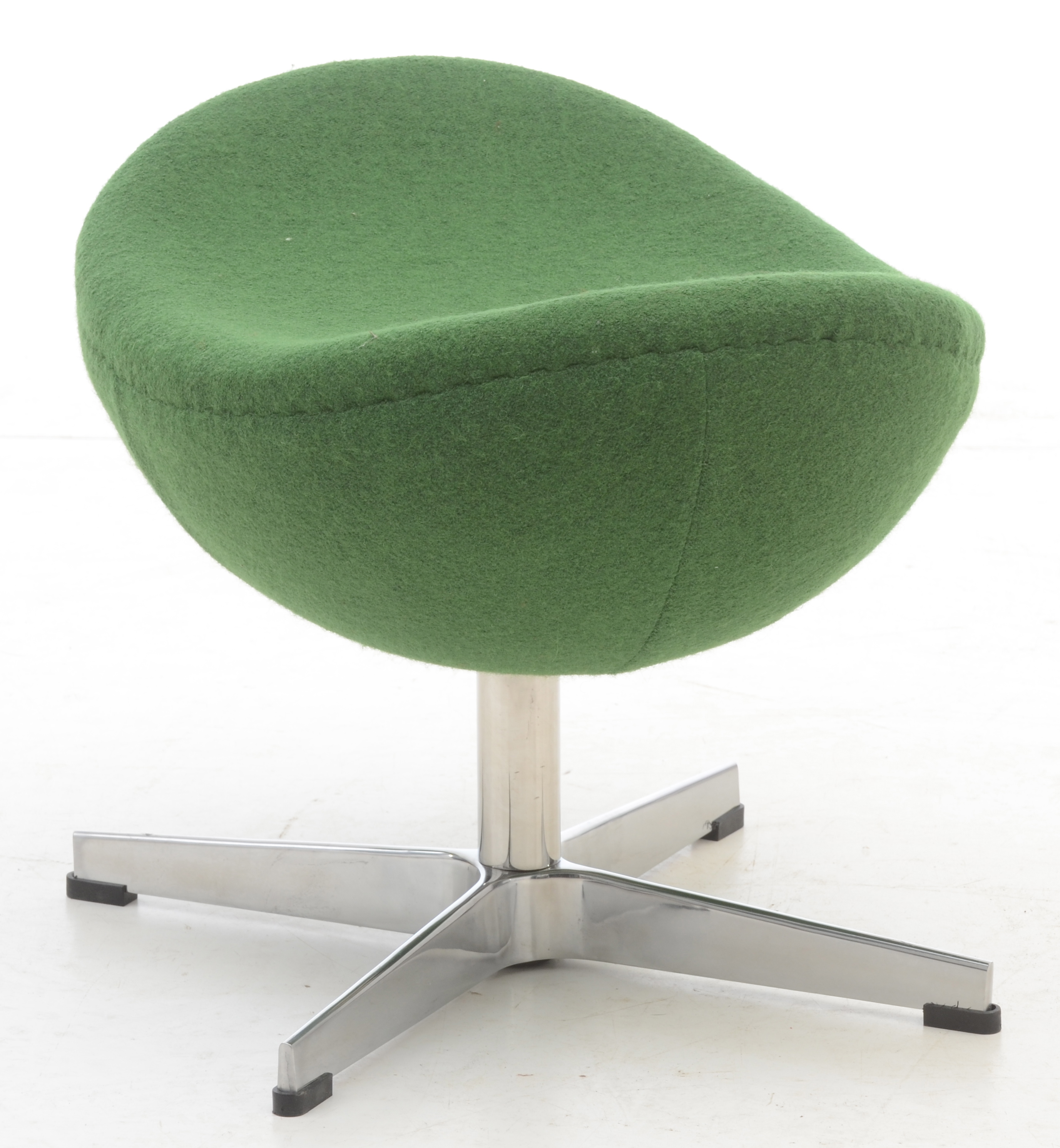 Modernist Footstool in Green