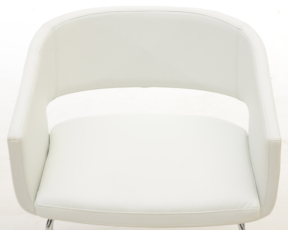 Pair of Euro Style "Amelia" Chairs in White