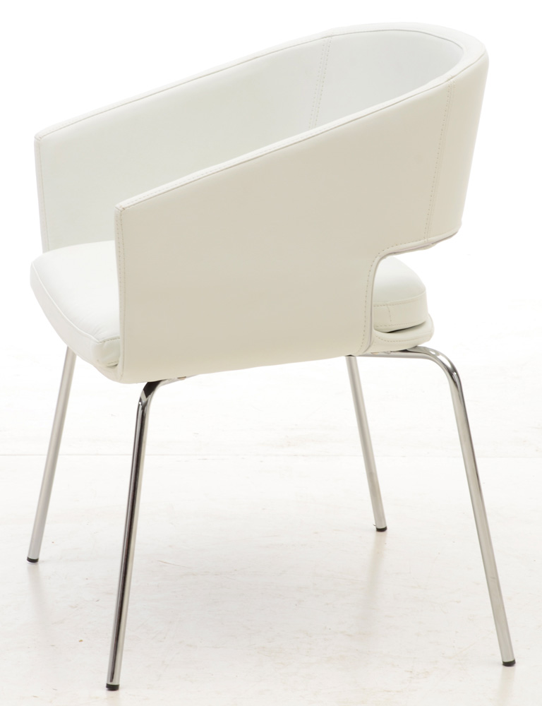 Pair of Euro Style "Amelia" Chairs in White