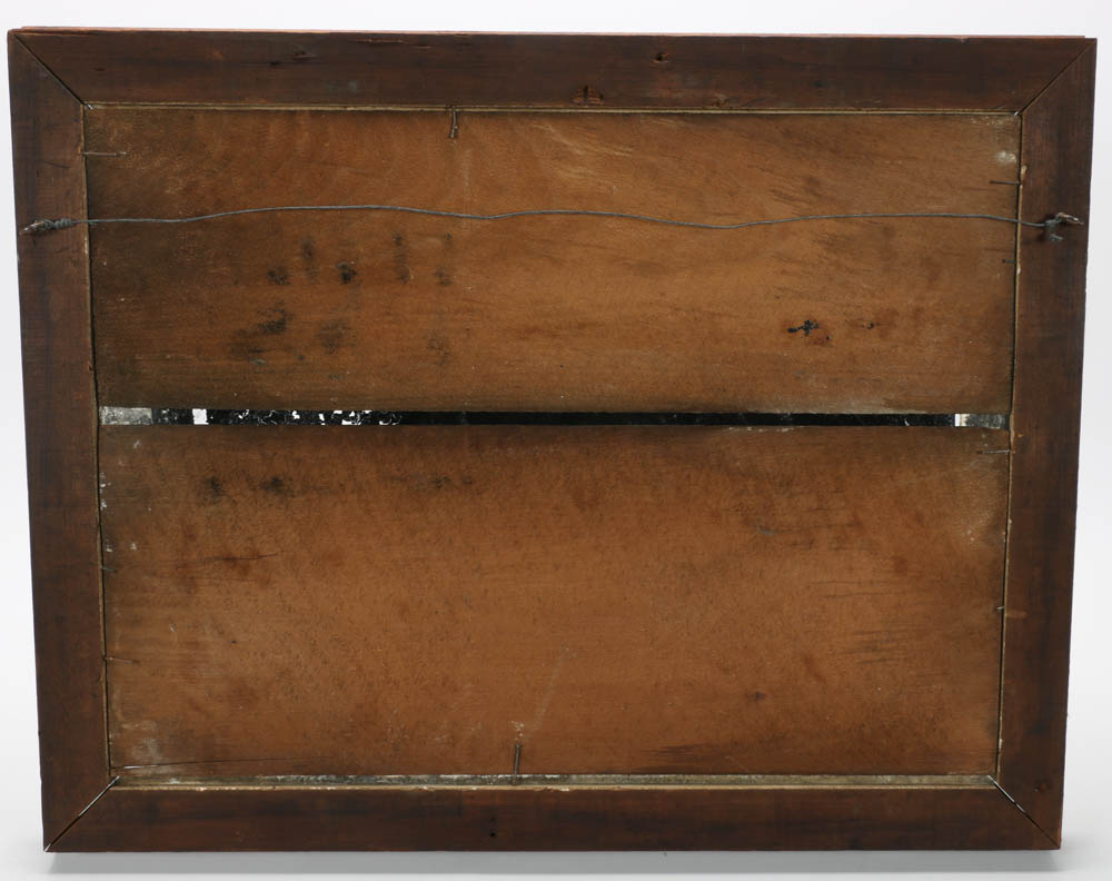 Friedman & Swift's Buttterine Framed Glass Advertising Sign