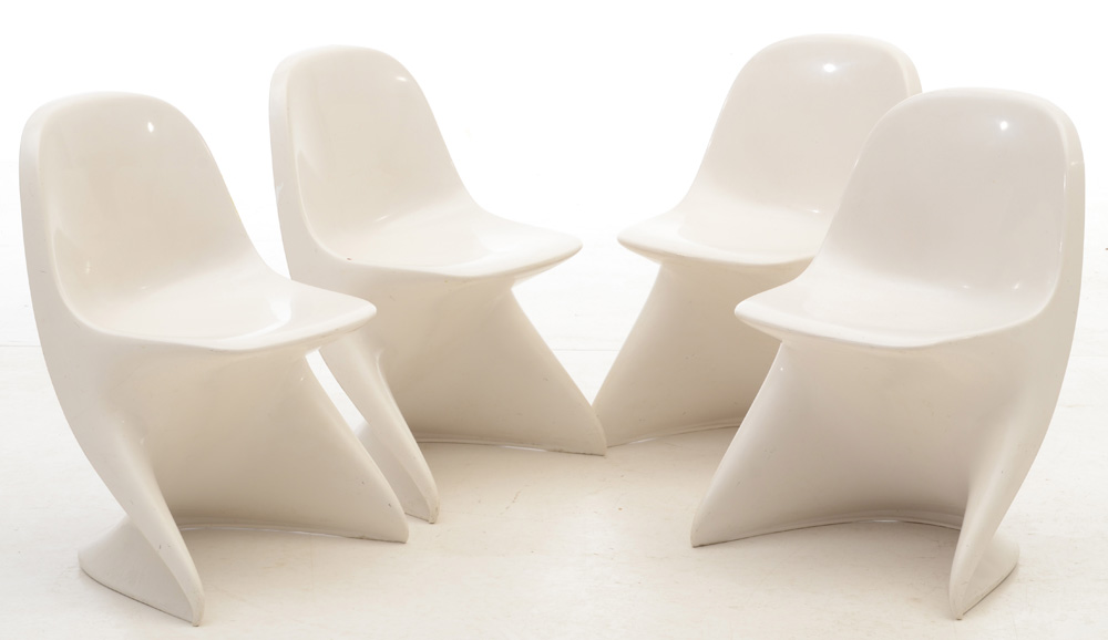 Four Molded "Casalino Jr." Children's Chairs