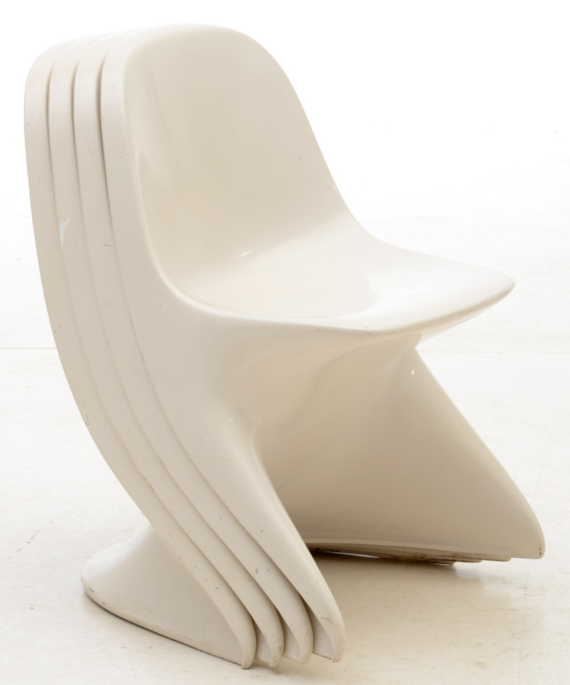 Four Molded "Casalino Jr." Children's Chairs
