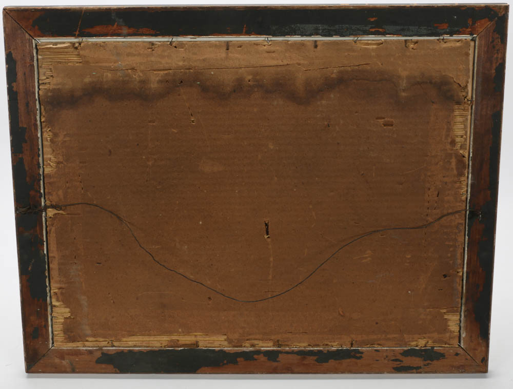 Early Framed Christian Moerlein Lithograph Beer Advertising Sign