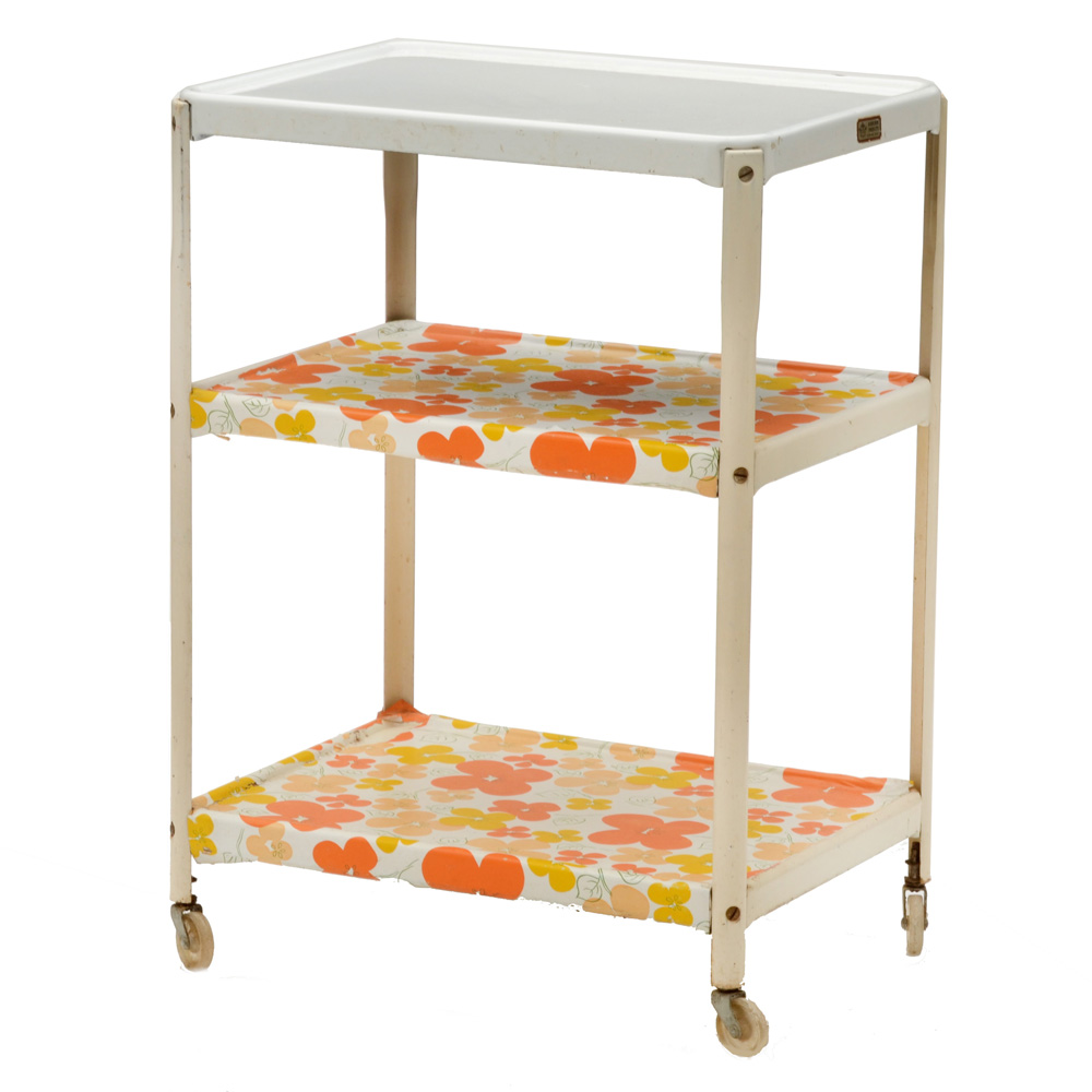 Mid-Century Serving Cart