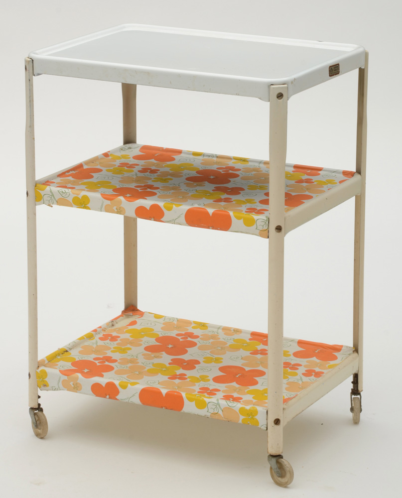 Mid-Century Serving Cart