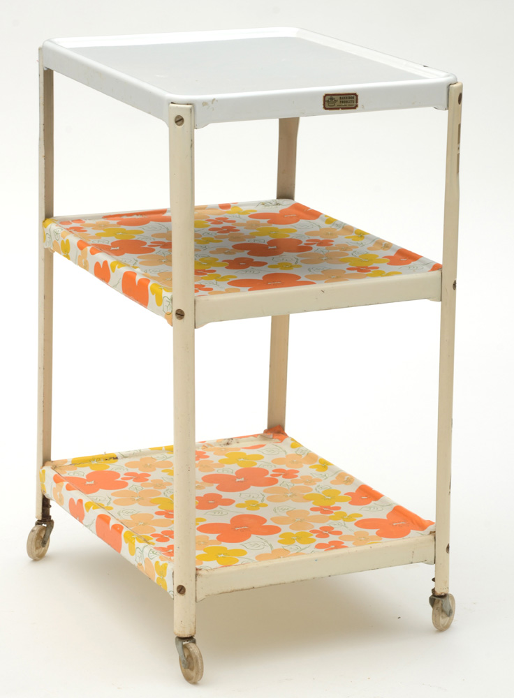 Mid-Century Serving Cart