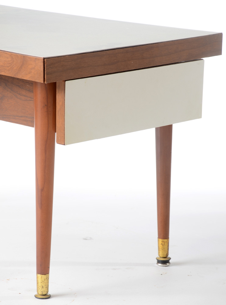 White Laminate Side Table