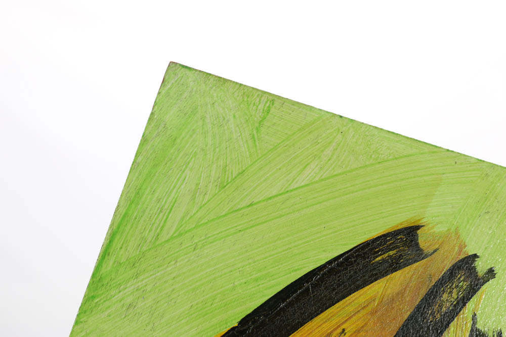 Peter Keil Original 1990 Oil on Masonite "Andy Warhol"