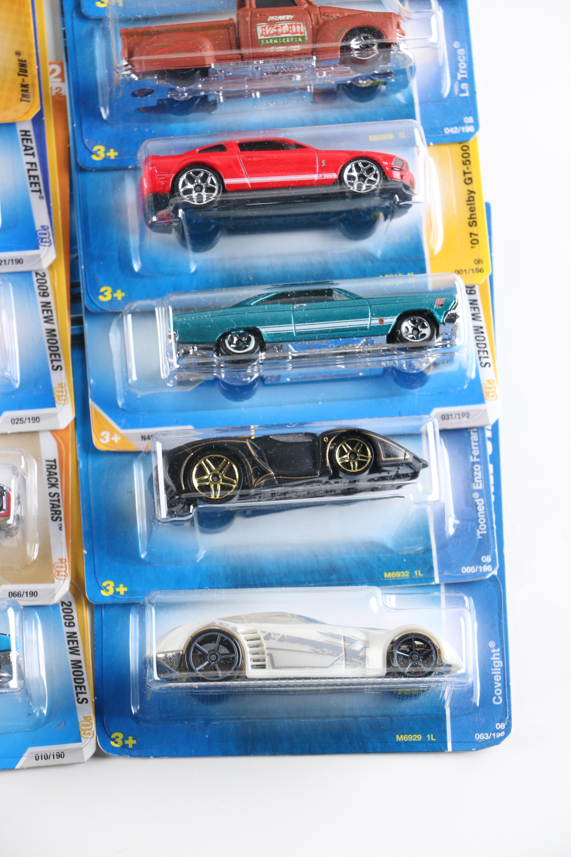 Assortment of Hot Wheels Cars