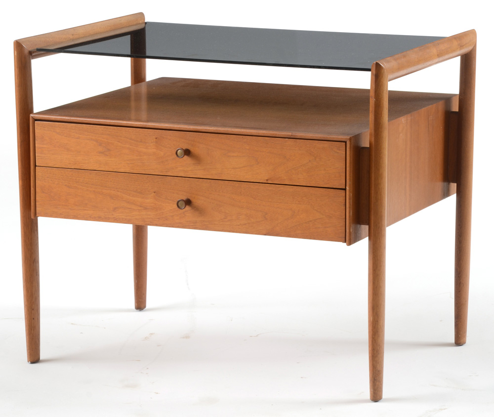 Pair of Edward Wormley for Drexel Mid-Century Modern End Tables