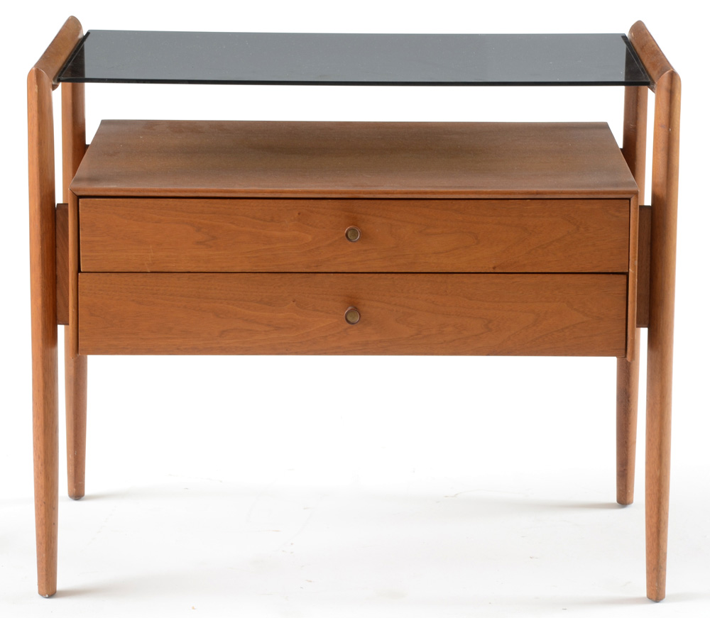 Pair of Edward Wormley for Drexel Mid-Century Modern End Tables