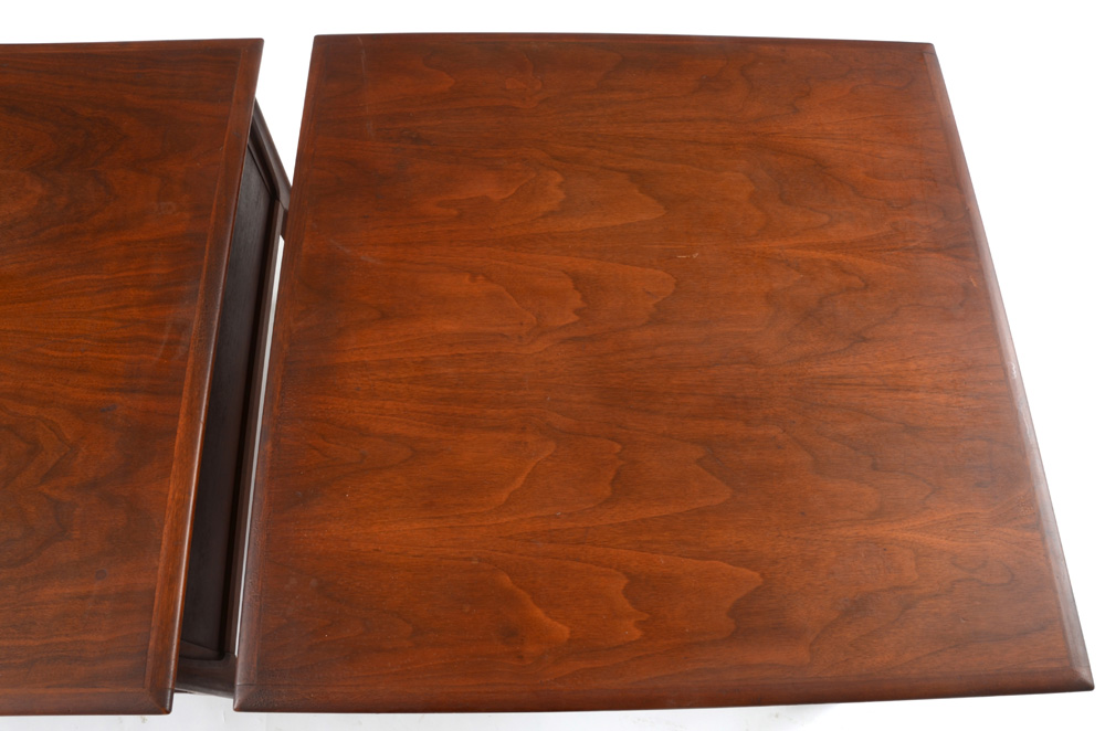 Pair of Mersman Walnut End Tables