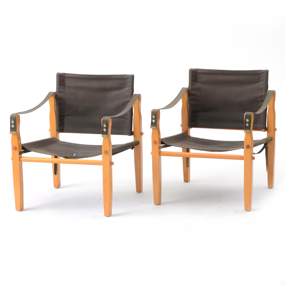 Vintage Modern "Safari" Chairs