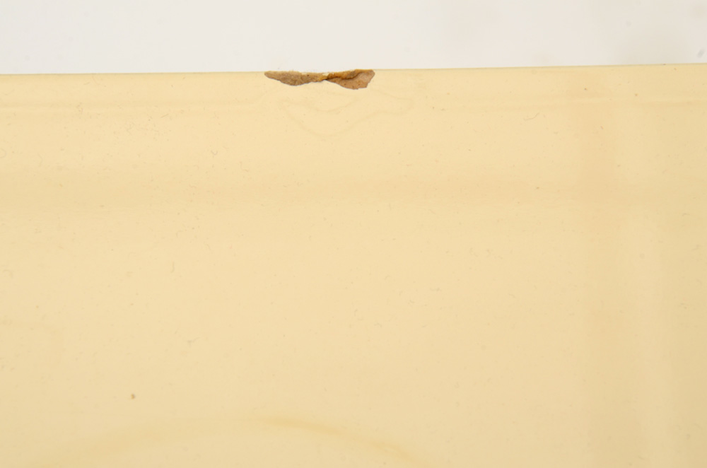 Cream Lacquered Nightstands by Bridgeford