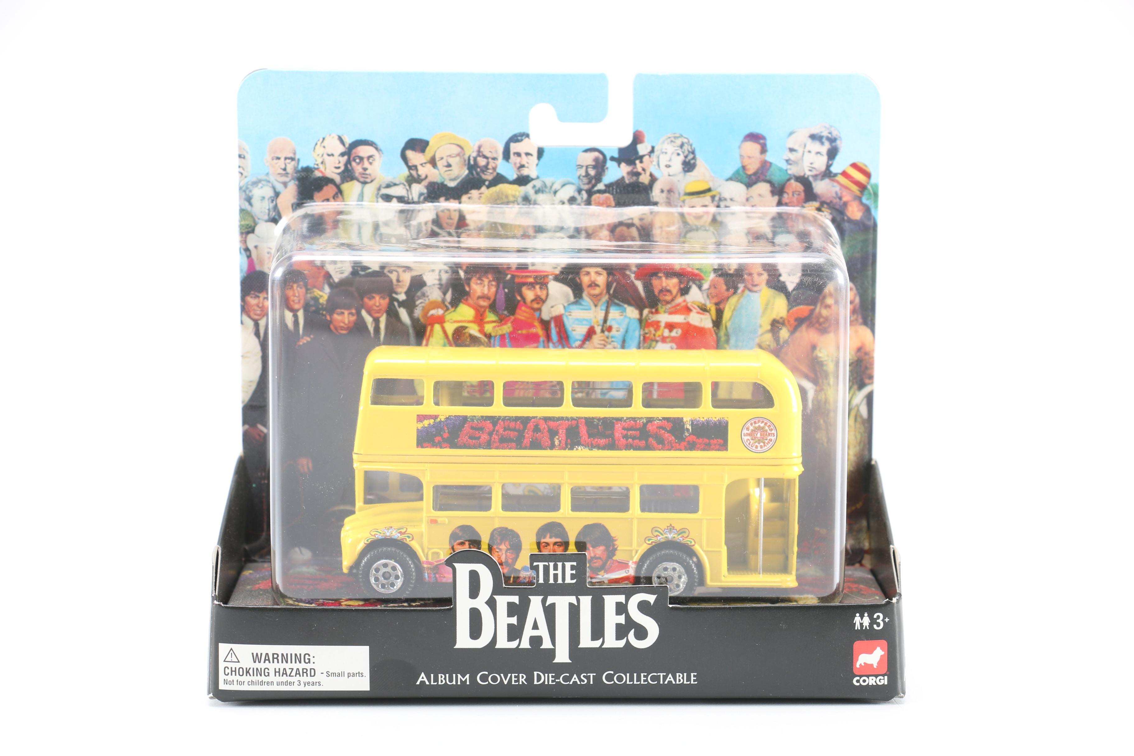 The Beatles Sgt. Peppers Die Cast Bus by Corgi