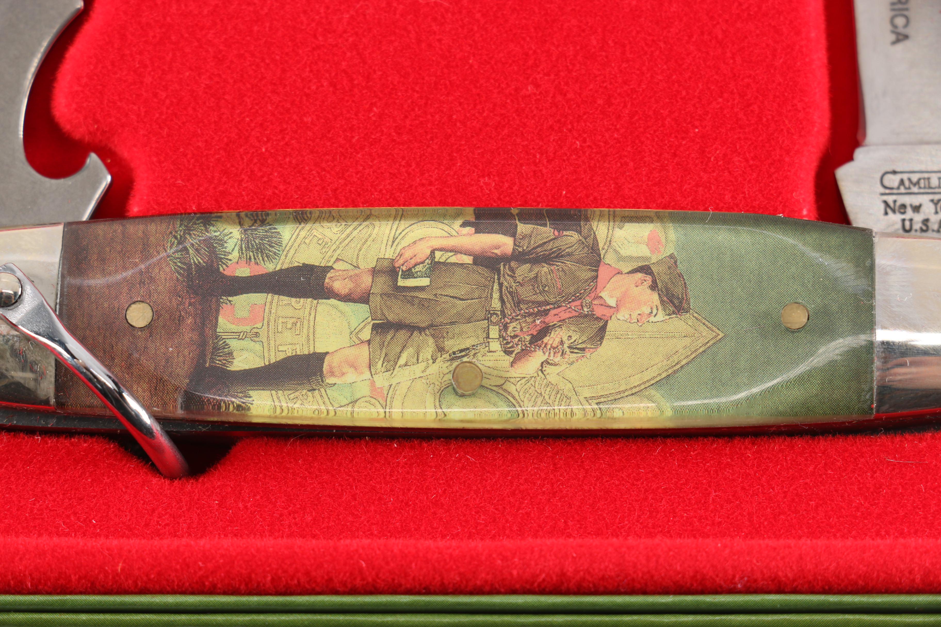 Boy Scouts of America Memorabilia Including Diamond Jubilee Utility Knife