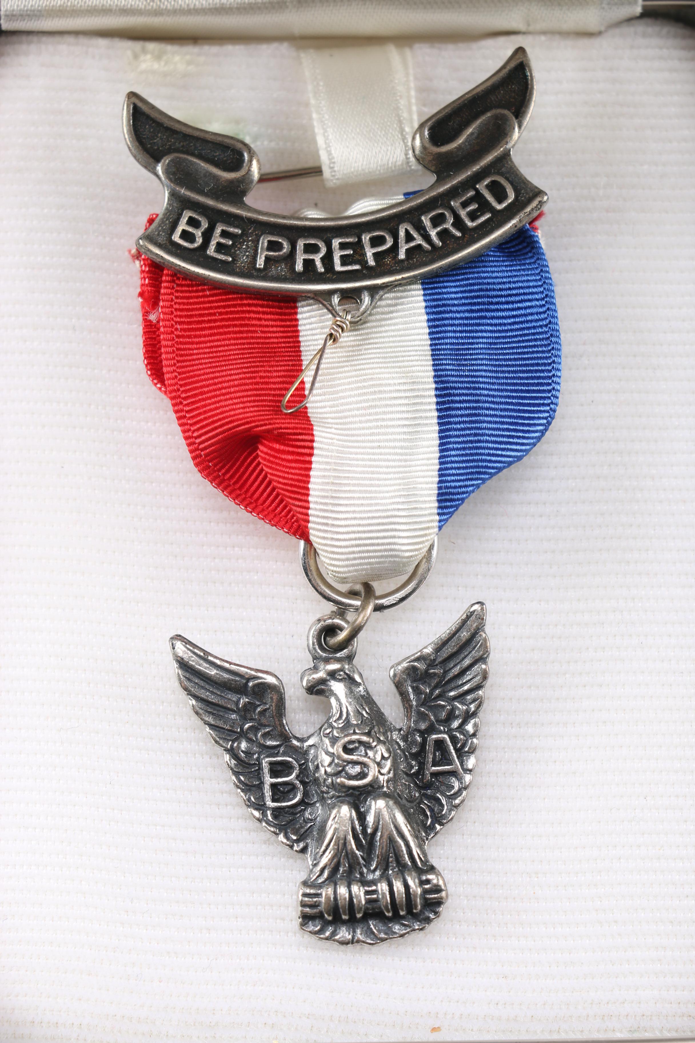 Boy Scouts of America Memorabilia Including Diamond Jubilee Utility Knife