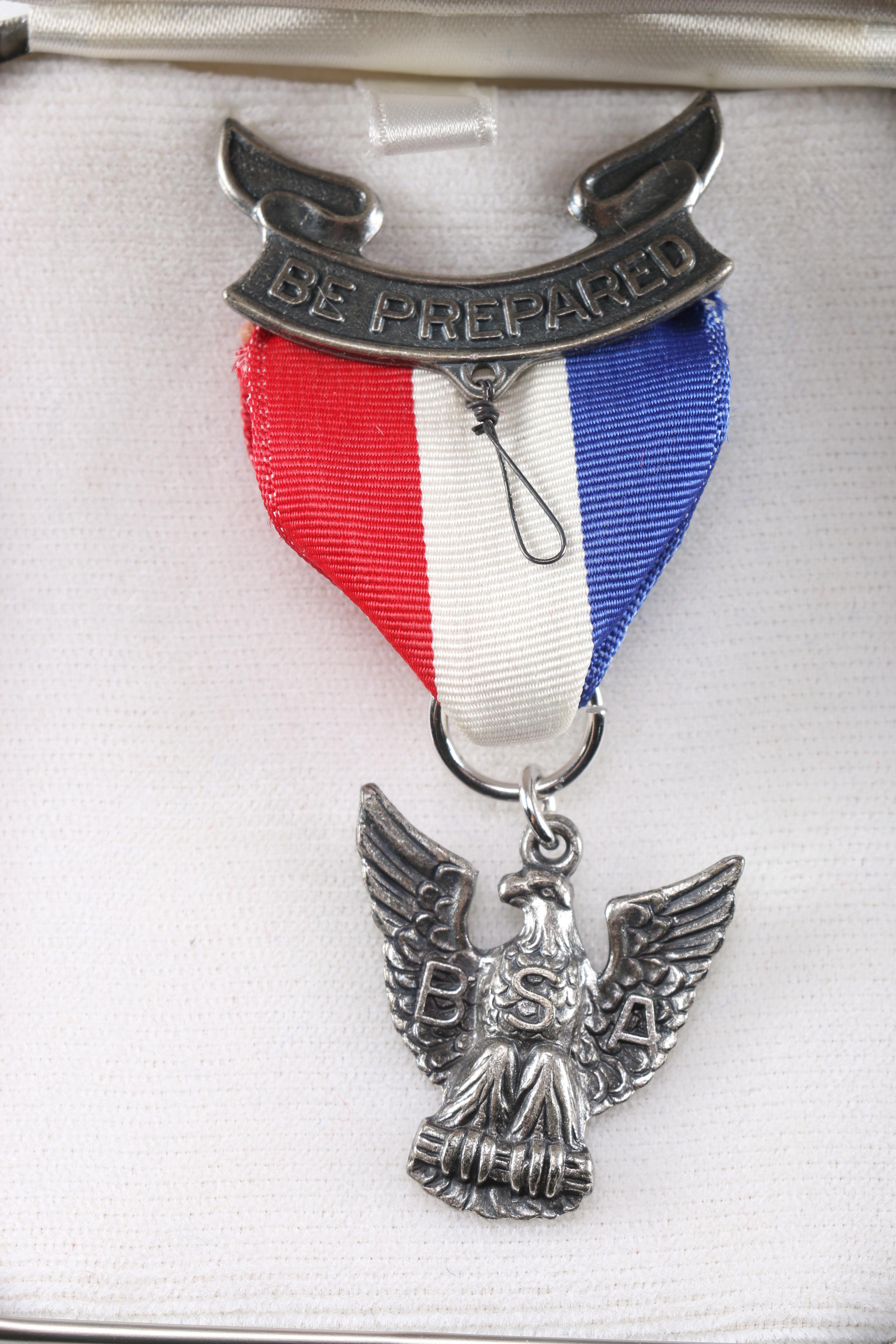 Boy Scouts of America Memorabilia Including Diamond Jubilee Utility Knife