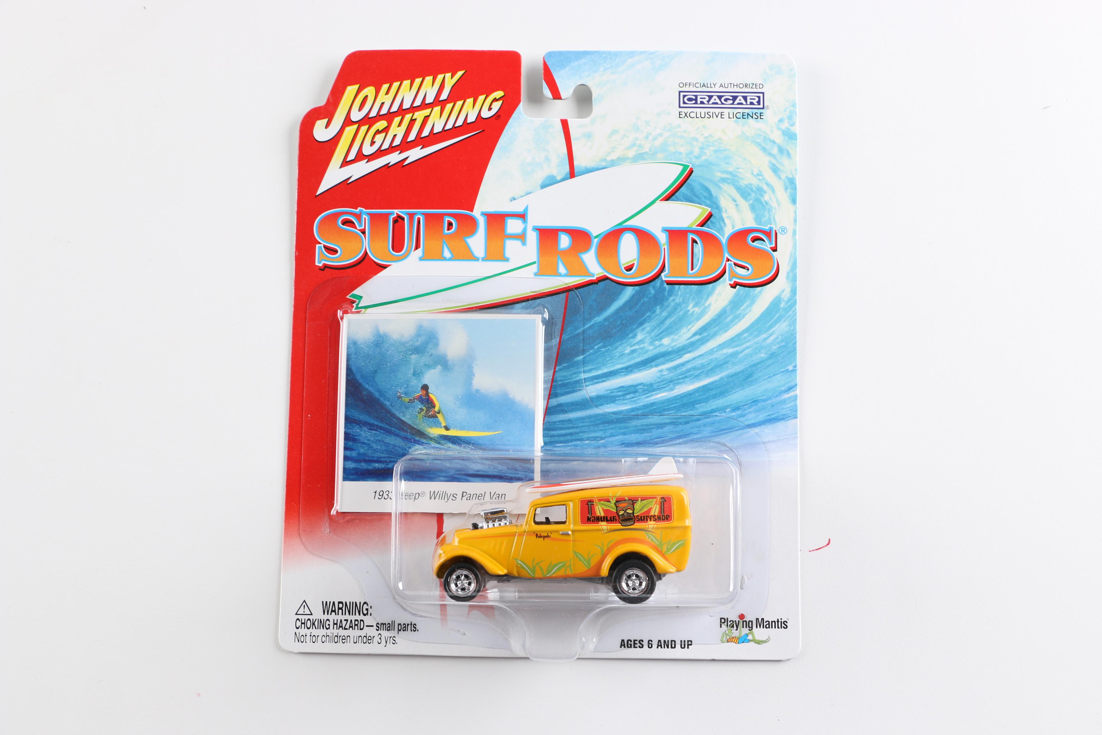 Collection of Johnny Lightning Toy Cars