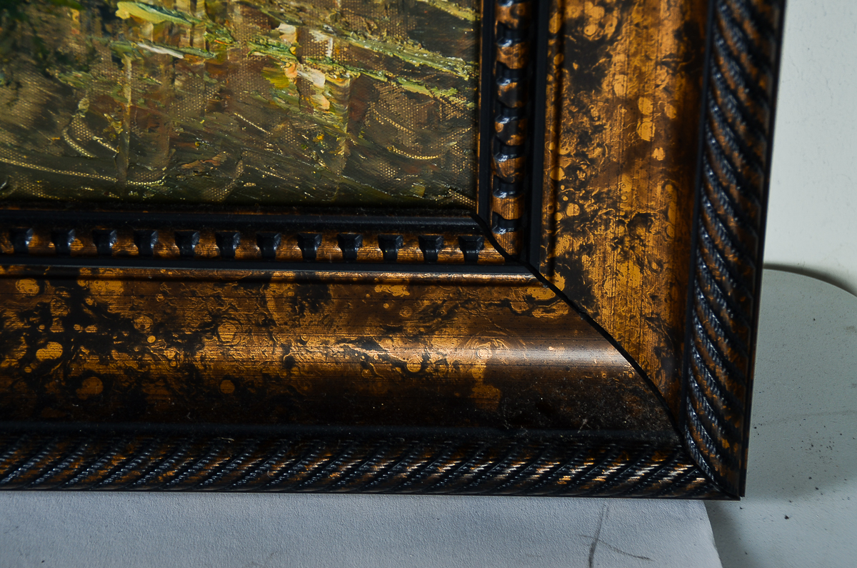 Original Alla Prima Painting of Paris with Eiffel Tower