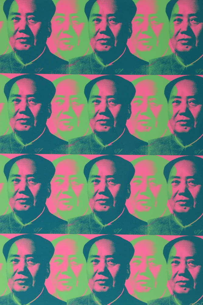 Aelhra Signed Limited Edition 2015 Serigraph "Many Mao 2"